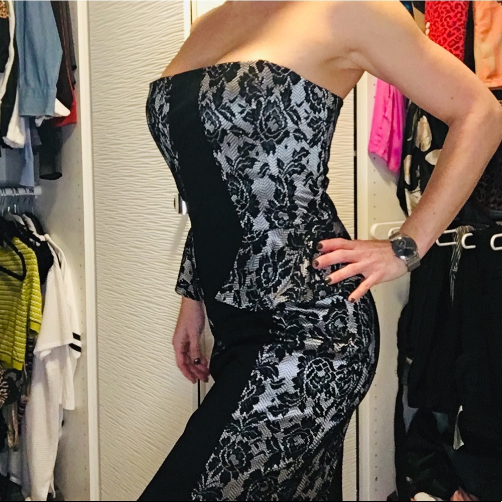 Nwt badgley mischka dress